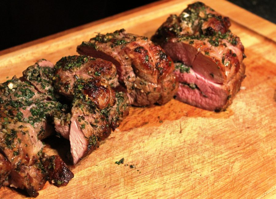 Grilled Lamb Steak