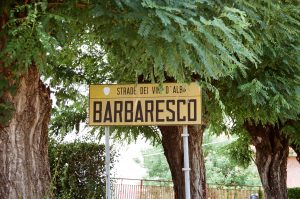 Barbaresco Street Sign